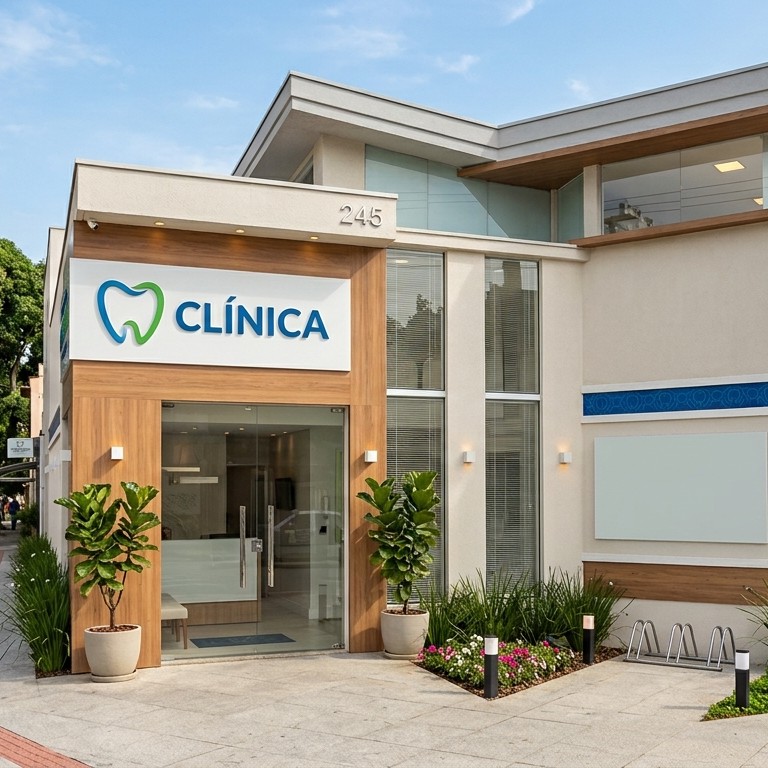 Fachada da Clinica Odontológica - SP